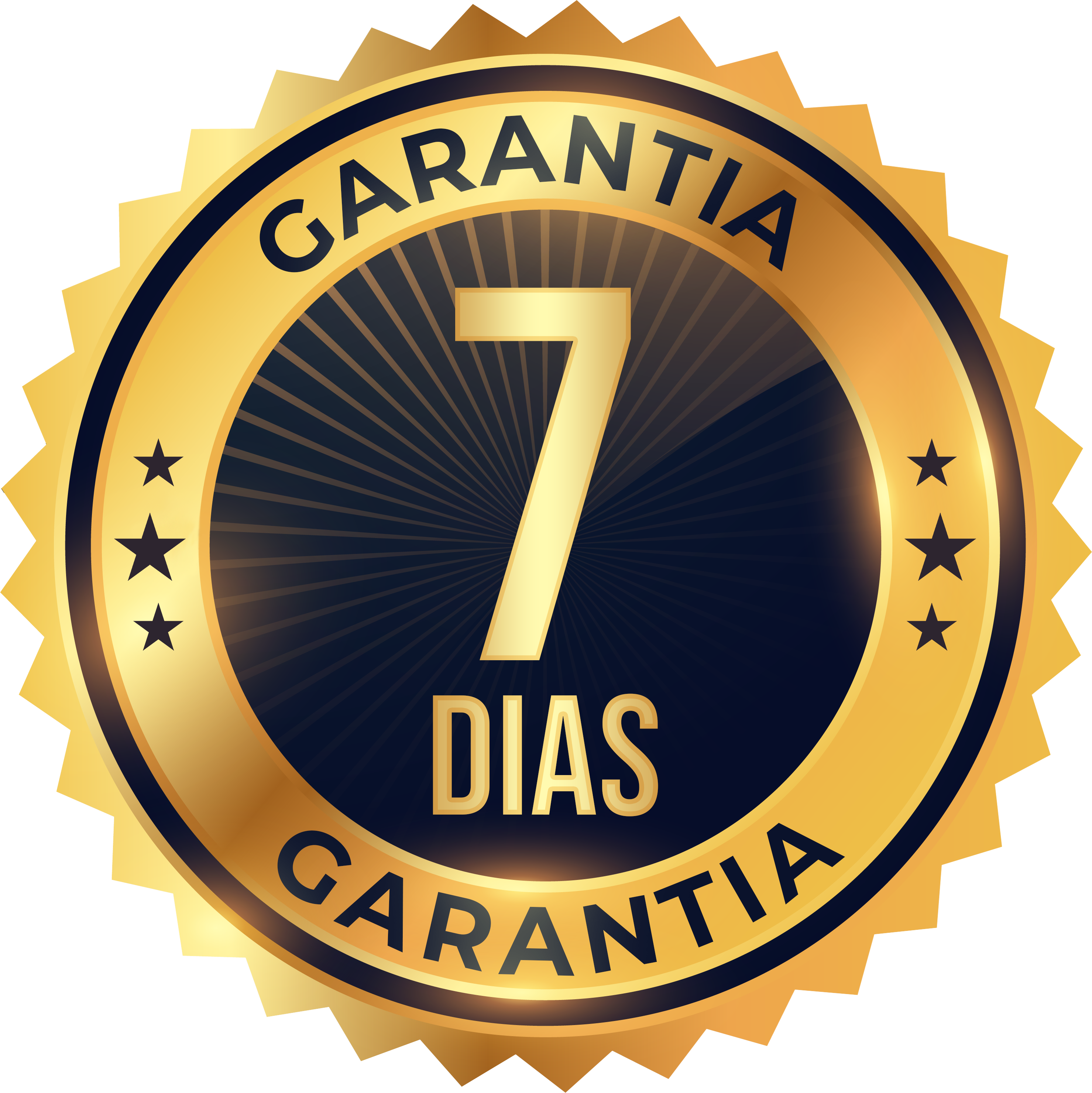 7 dias de garantia